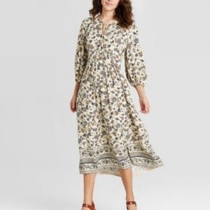 NWT UNIVERSAL THREAD FLORAL DRESS XL